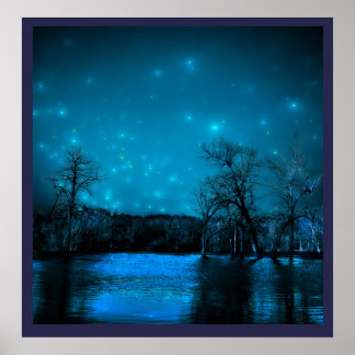 Poster Nuit inondée