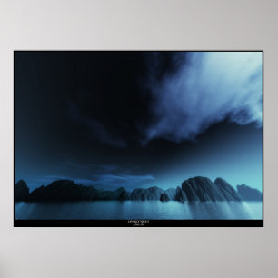 Poster Nuit isolée