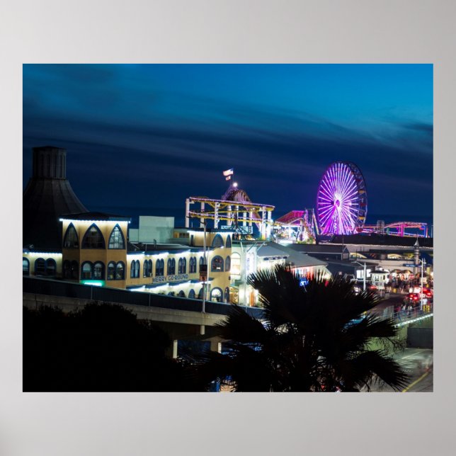 Poster Nuit père Noël Monica (Devant)