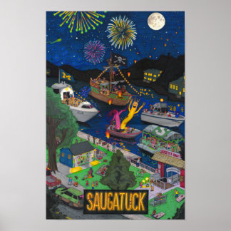Poster Nuits de Saugatuck