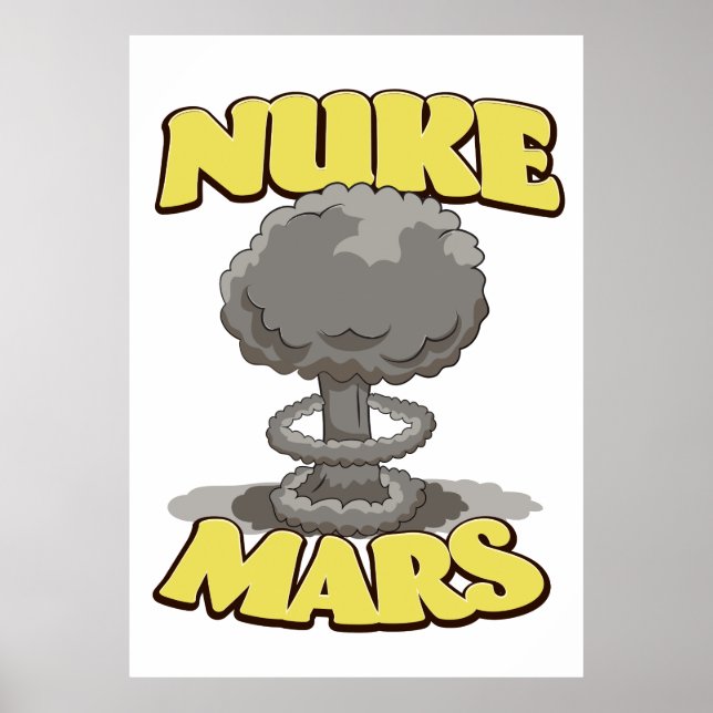 Poster Nuke Mars (Devant)