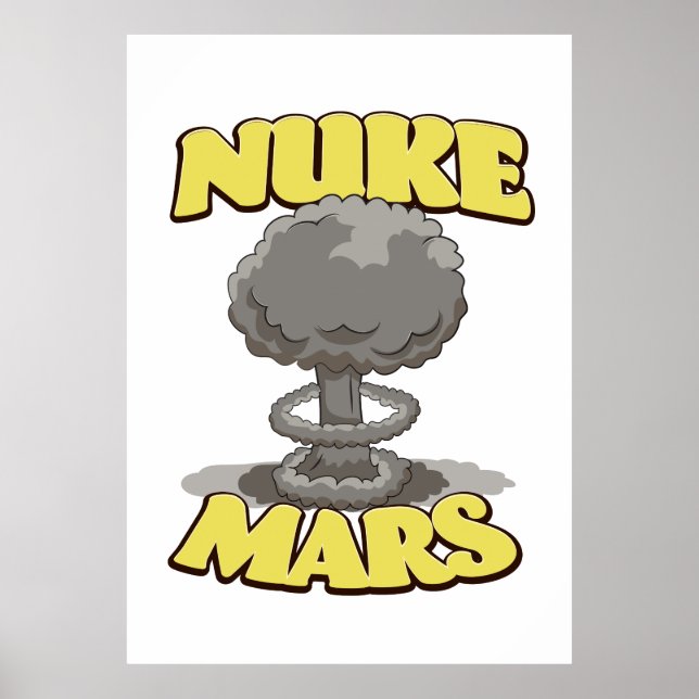 Poster Nuke Mars (Devant)