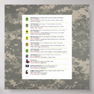 Poster numérique, 10 façons de TXSG, UNITS TXSG