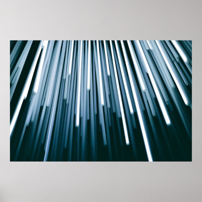 Poster numérique blanc et noir (Devant)