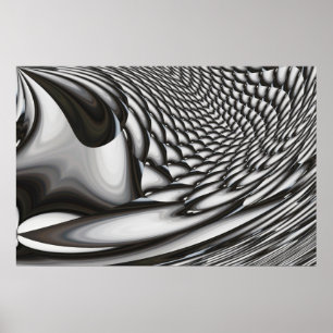 Poster numérique d'art Abstrait