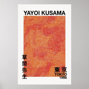 Poster numérique Yayoi Kusama