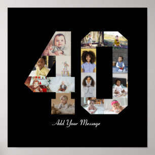 Poster Numéro 40 Photomontage