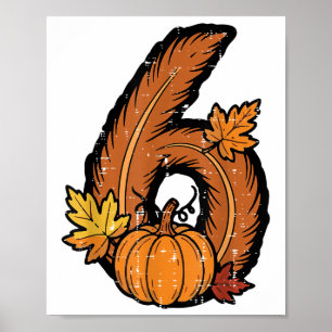 Poster Numéro 6 Correspondant 67 Meme 6 7 Thanksgiving Ga
