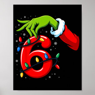 Poster Numéro 6 correspondant 67 mème de Noël elfe main g