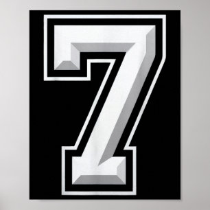 Poster Numéro 7 67 Mème Correspondant