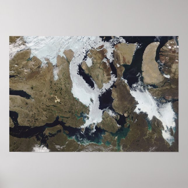 Poster Nunavut, Canada (Devant)