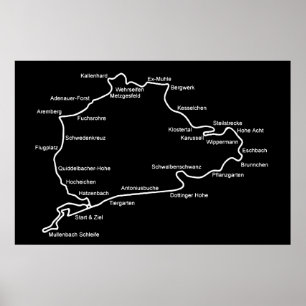 Poster Nurburgring