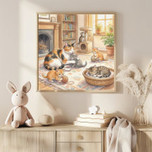 Nurserie Mama Chat et Chatons
