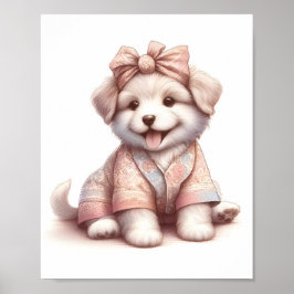 Poster Nursery Art Nusantara / Patrimoine Bébé Animaux