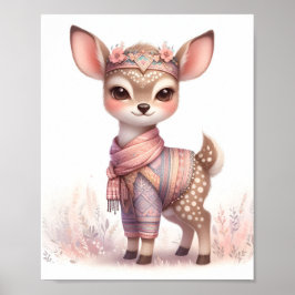 Poster Nursery Art Nusantara / Patrimoine Bébé Animaux