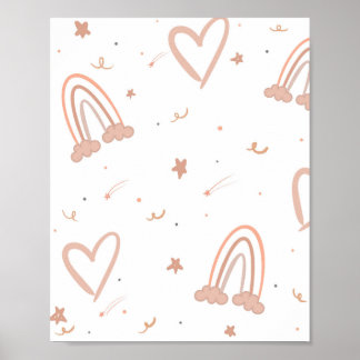 Poster Nursery Photo Baby Girl