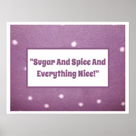 Poster Nursery Rhyme Baby