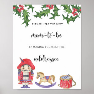 Poster Nutcracker - Aidez l'affiche Occupy Mom-to-be