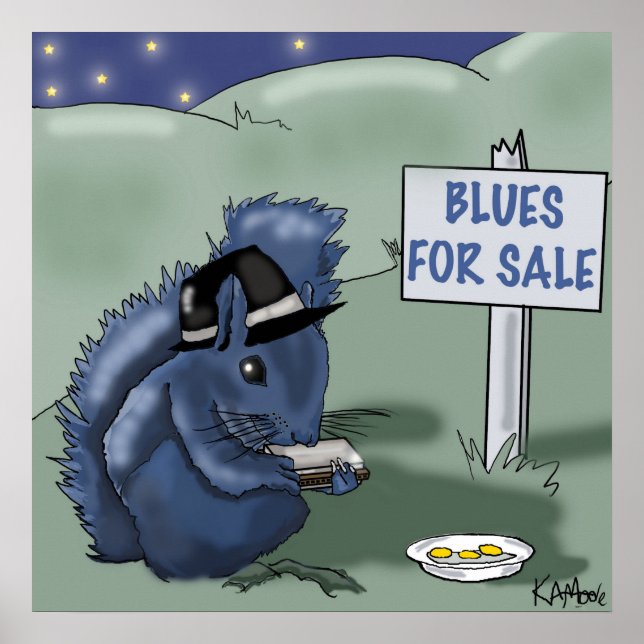 Poster "Nutz McGee" - von Kev Moore (Vorne)