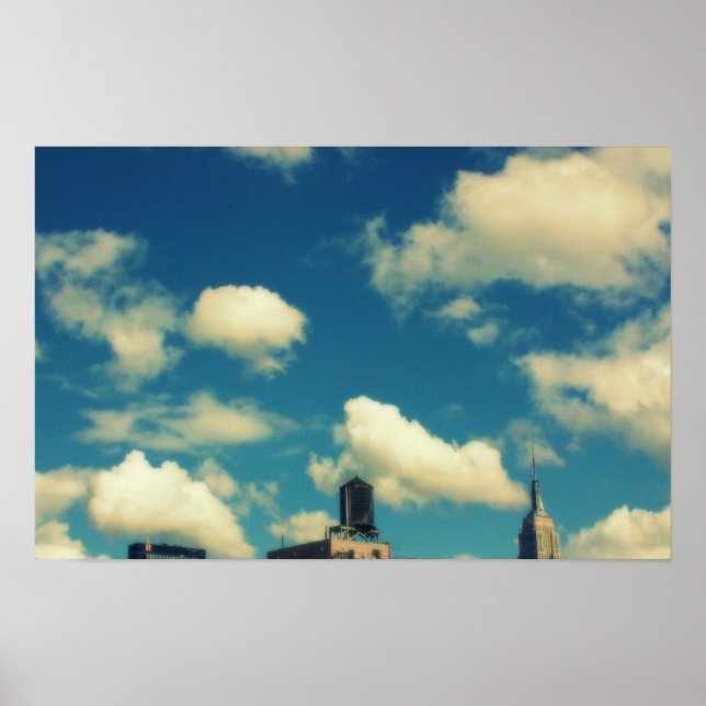 Poster NY Skyline (Devant)