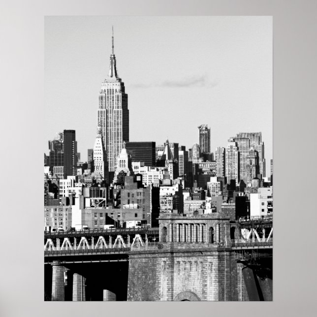 Poster NYC Skyline II (Devant)