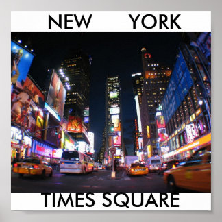 Poster NYC_Times_Carré, CARRÉ TIMES, NEW YORK