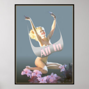Poster nymph2 basé sur le pastel par le comte Moran