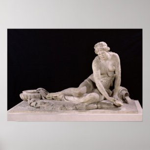 Poster Nymphe à la coquille, 1683-85