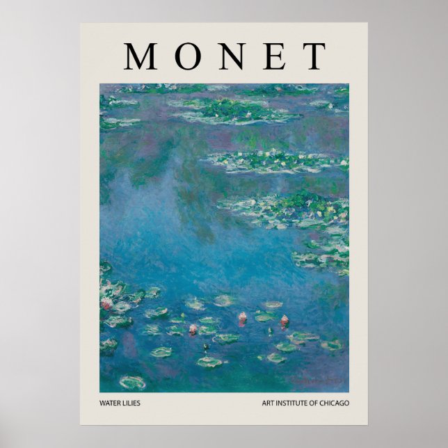 Poster Nymphéas (Devant)