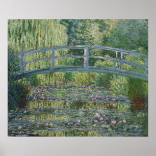 Poster Nymphéas et Pont Japonais