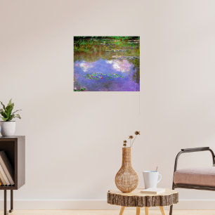 Poster Nymphéas, Les Nuages,