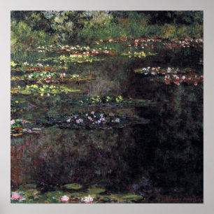 Poster Nymphéas par Claude Monet, Beaux-Arts Anciens