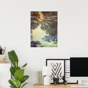 Poster Nymphéas par Claude Monet, Beaux-Arts Anciens