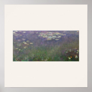 Poster Nymphéas par Monet - Carré d'art impressionniste