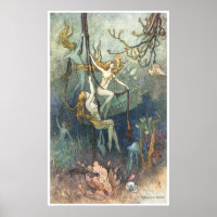 Nymphes de mer Imprimer Par Warwick Goble