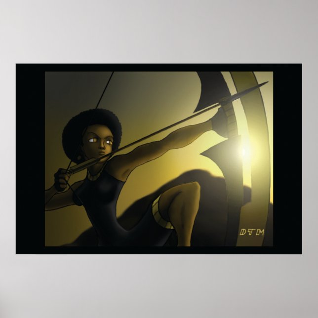 Poster Nzinga Queen Archer (Devant)