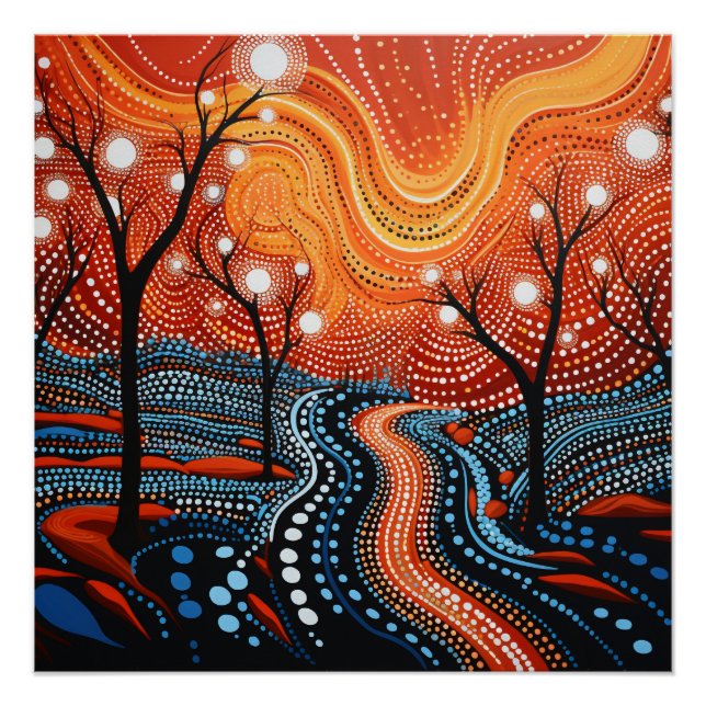 Pôster O Caminho do Aborígene Poster (Vorderseite)