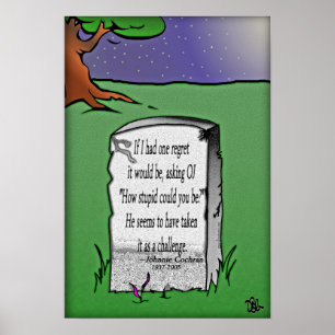Poster O.J. Accepte L'Affiche Du Défi