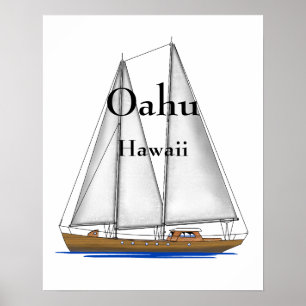 Poster Oahu Hawaii
