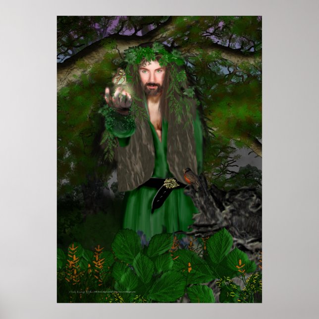 Poster Oak King (Devant)