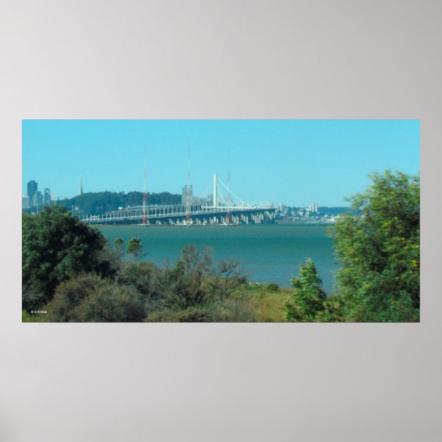 Poster - Oakland Bay Bridge 2013 (Vorne)
