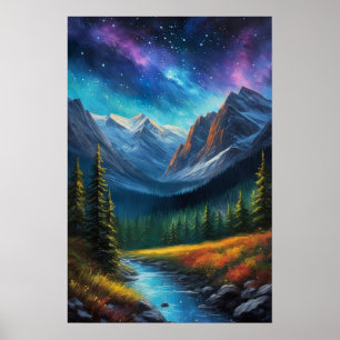 Poster Oasis céleste, Vallée de Charme