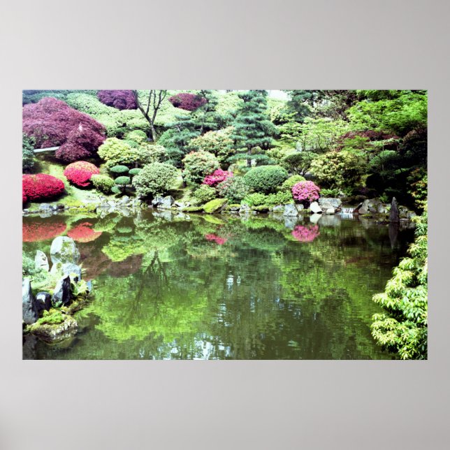 Poster Oasis japonaise (Devant)