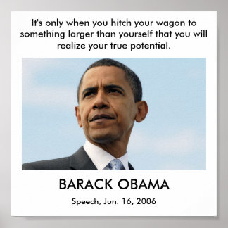 Poster obama22_16604051, C'est seulement quand vous...