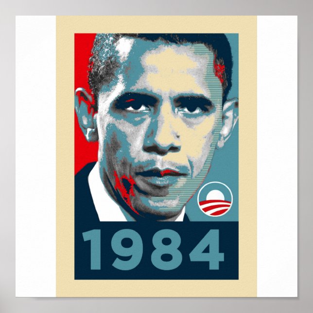 Poster Obama 1984 (Devant)