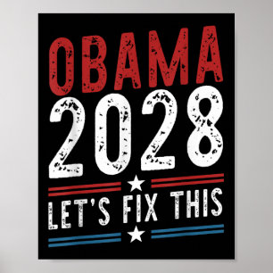 Poster Obama 2028 Réparons cela