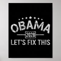 Obama 2028 Votez Chemise Obama Pour Le Président 2