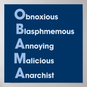 Poster Obama-Acronyme