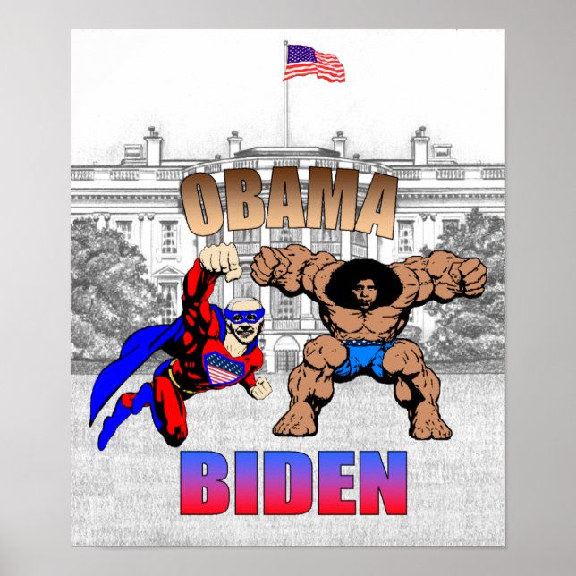 Poster Obama Biden (Devant)