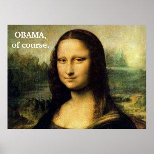 Poster OBAMA, bien sûr.